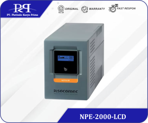Jual SOCOMEC NeTYS PE 1200W 2000VA USB LCD – NPE-2000-LCD