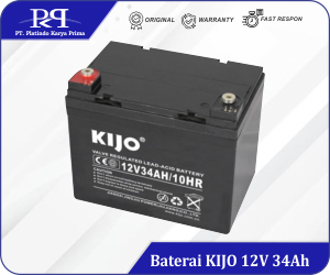 KIJO JM Series 12V 34Ah M6 AGM Deep Cycle Battery JM12-34